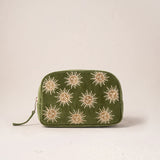 Sun Goddess Makeup Bag - Fern Green